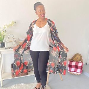 Clifton Floral Print Cardigan